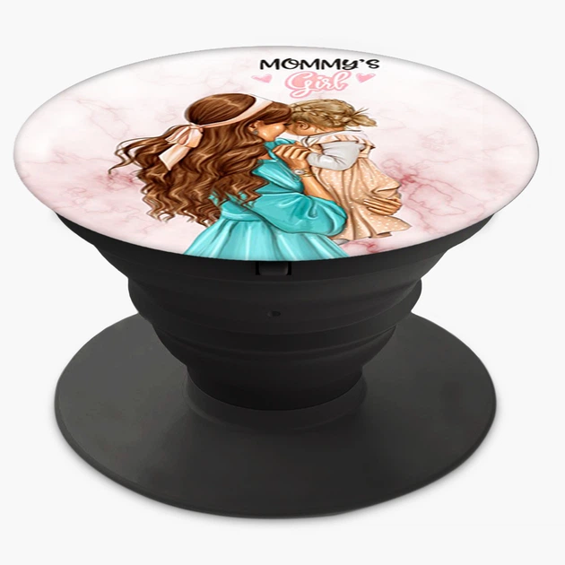 Попсокет (Popsockets) держатель для смартфона мама с дочерью (8754-1375-BK) Черный - Фото 6 Попсокет (Popsockets) держатель для смартфона мама с дочерью (8754-1375-BK) Черный - изображение 6
