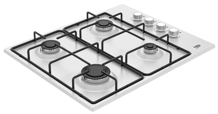 Газова варильна поверхня Beko HIGG 64123 SW (6739349) - зображення 5