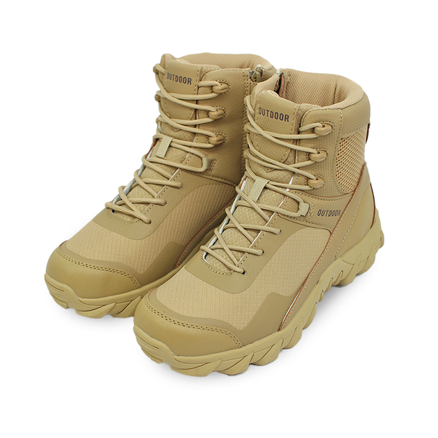 Ботинки мужские Lesko 6676 Outdoor Sand Khaki размер 44 (Маломерят) - изображение 1