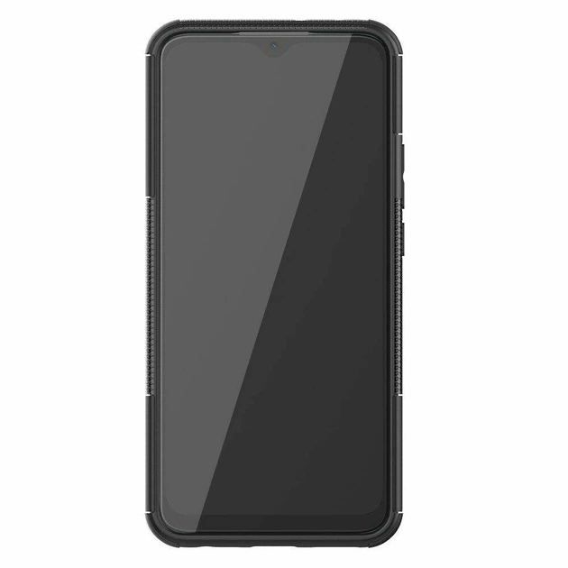 Чехол Armor для Xiaomi Redmi 9 бампер противоударный с подставкой Black - Фото 5 Чехол Armor для Xiaomi Redmi 9 бампер противоударный с подставкой Black - изображение 5