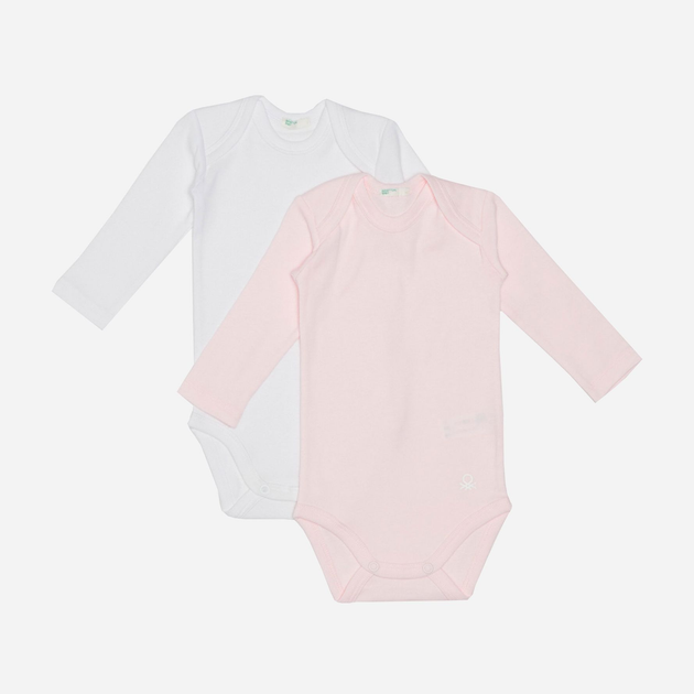 Body niemowlęce United Colors of Benetton 3VE40B040-911 56 cm 2 szt (8033379889220) - obraz 1