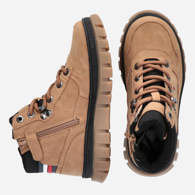 Trzewiki młodzieżowe chłopięce Tommy Hilfiger T3B5-32517-1441524 38 Camel (8056380909664) - obraz 4