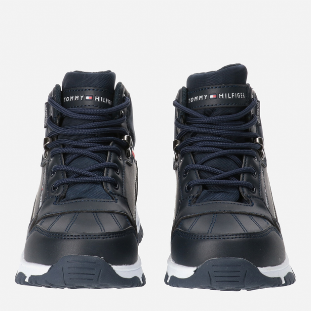 Підліткові демісезонні черевики для хлопчика Tommy Hilfiger T3B5-32540-1485800 37 Блакитні (8052578035276) - зображення 4