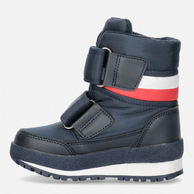 Дитячі зимові чоботи-дутики для хлопчика Tommy Hilfiger T3B5-32545-1485Y019 25 Сині (8052578035955) - зображення 3