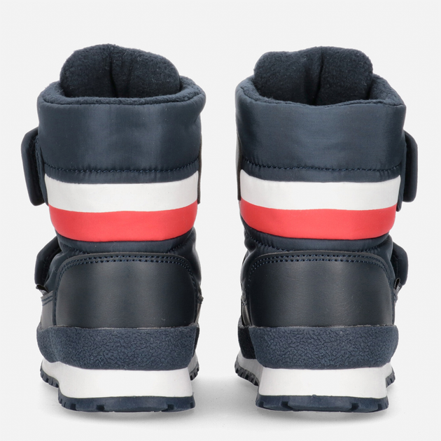 Дитячі зимові чоботи-дутики для хлопчика Tommy Hilfiger T3B5-32545-1485Y019 28 Сині (8052578035986) - зображення 5