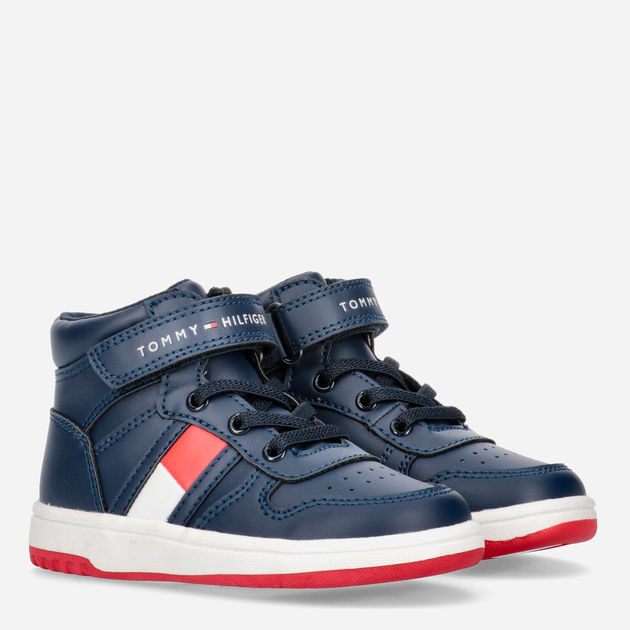 Jesienne trzewiki chłopięce Tommy Hilfiger T3B9-32476-1351800 33 Niebieskie (8052578013618) - obraz 2