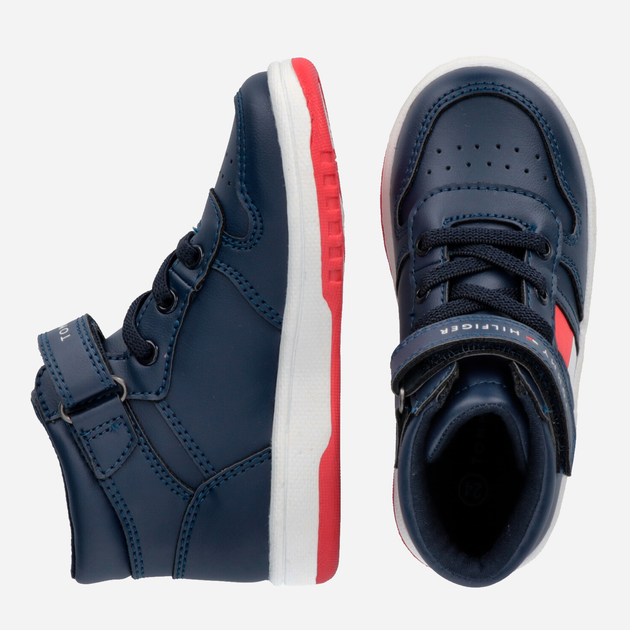 Підліткові черевики для хлопчика Tommy Hilfiger T3B9-32476-1351800 37 Блакитні (8052578013656) - зображення 4