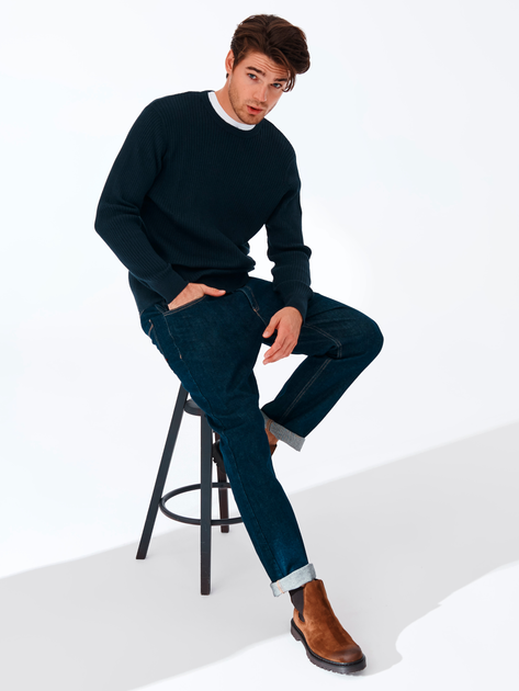Sweter męski Tatuum Trick 2 T2119.615B-782 XL Granatowy (5900380949430) - obraz 4