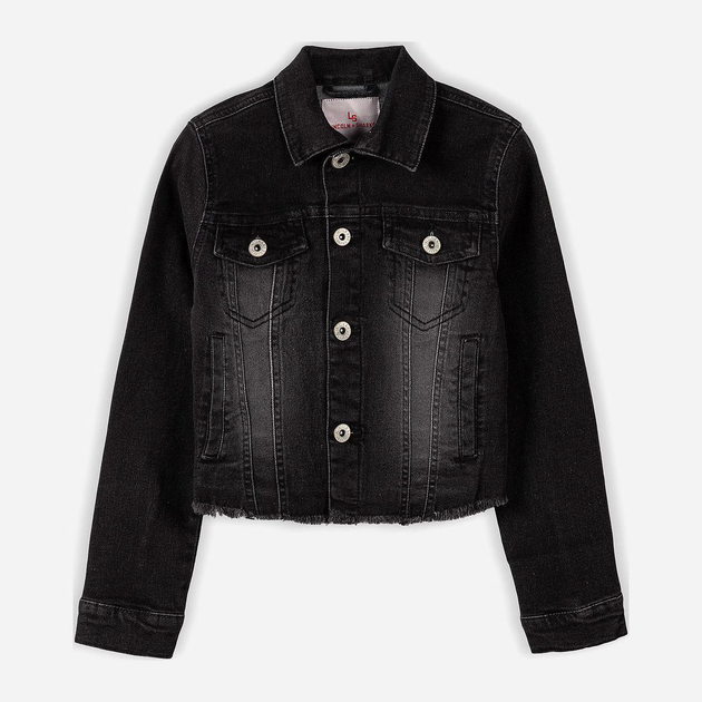 Kurtka jeansowa 5.10.15 Spirit Of Nature 4E4001 164 cm Czarna/Denim (5902361916196) - obraz 1