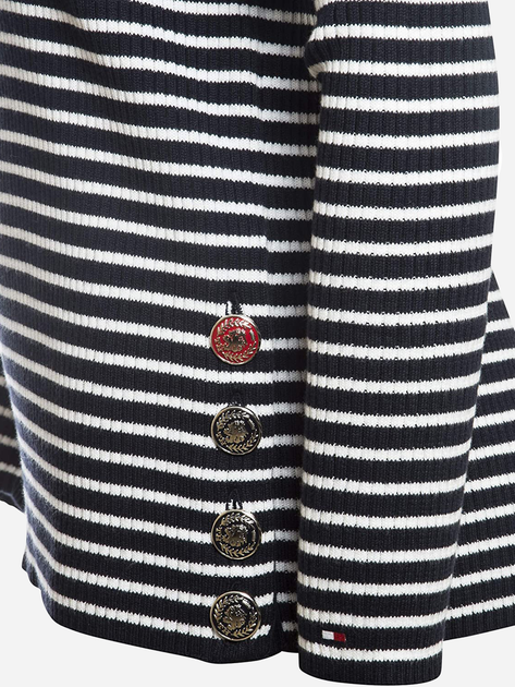 Джемпер жіночий Tommy Hilfiger Joelle C-Nk Swtr WW0WW27018 XS Темно-синій (8719861240075) - зображення 7