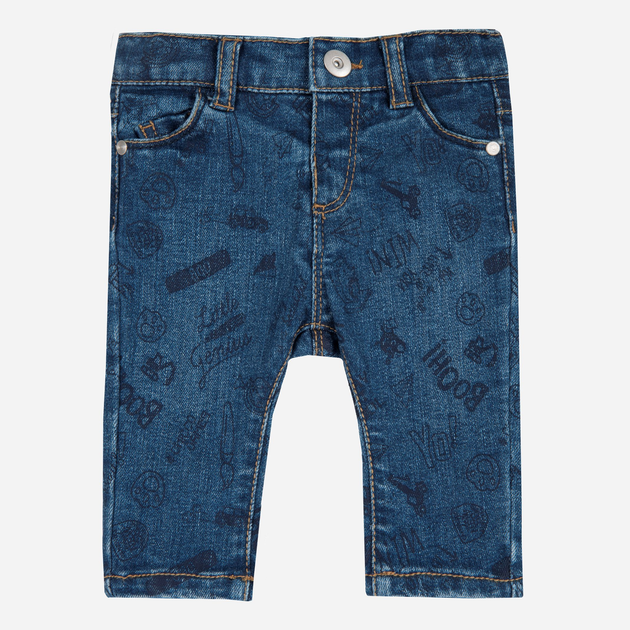 Jeans Chicco 090.08075-085 80 cm średni niebieski (8054707439238) - obraz 1