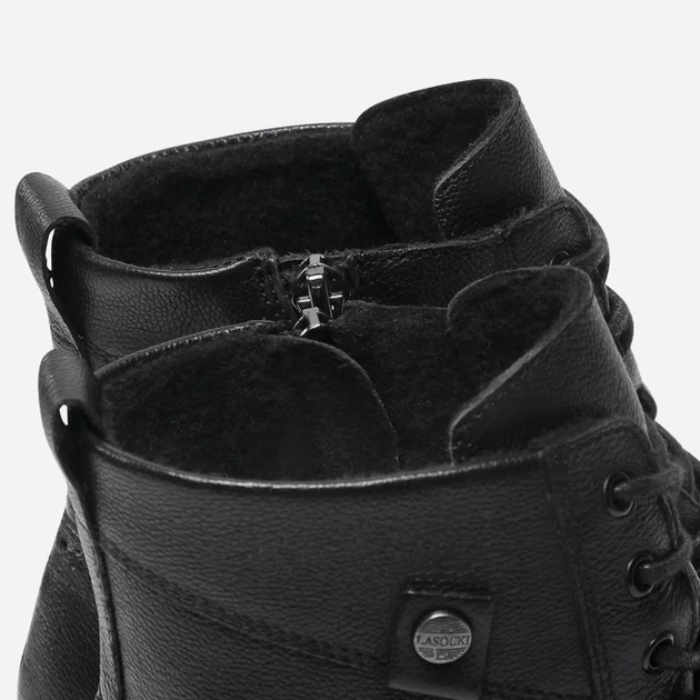 Botki damskie skórzane Lasocki EST-GUSTA-03 37 24.1 cm Czarne (5903698808505) - obraz 6
