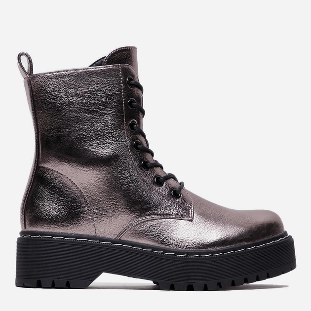 Жіночі черевики високі DeeZee WS5207-09 36 22.5 см Сріблясті (5904248024970) - зображення 1