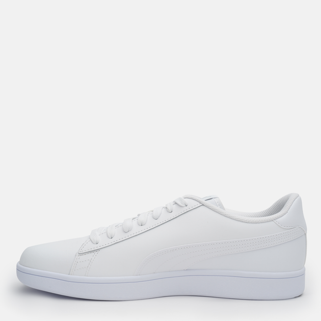 Sneakersy damskie skórzane Puma Smash v2 L 36521507 39 (6UK) 25 cm Białe (4059505054588) - obraz 3