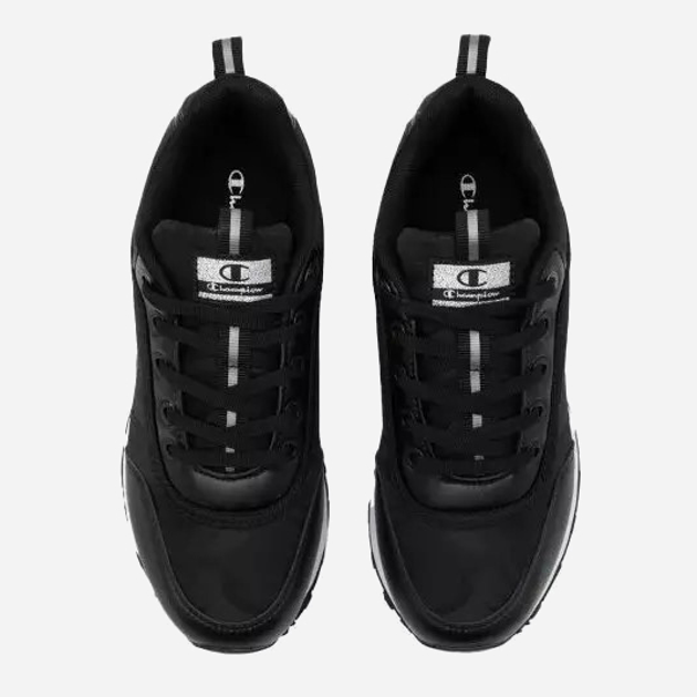 Sneakersy damskie na platformie do kostki Champion RR Champ Platform Low S11373-KK001 37 23.5 cm Czarne (8054112204148) - obraz 4