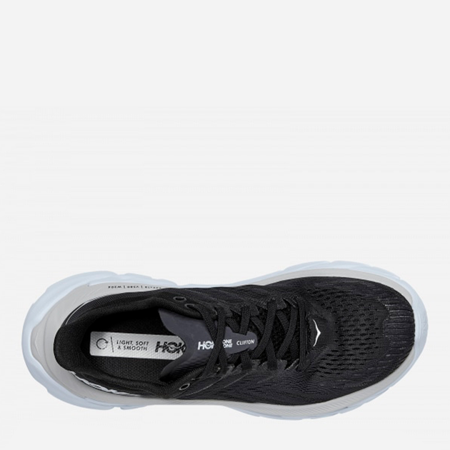 Жіночі кросівки для бігу HOKA ONE ONE Clifton Edge 1110511 38 Чорні (194715332287) - зображення 5