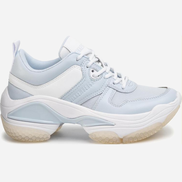 Sneakersy damskie na wysokiej platformie do kostki Bikkembergs B4BKW0092-450 36 Niebieskie (889680273931) - obraz 1