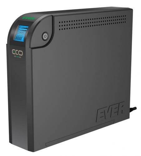 UPS Ever ECO 1000VA 600W LCD czarny (T/ELCDTO-001K00/00) - obraz 1