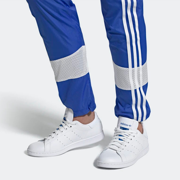 Жіночі кеди низькі adidas Originals Stan Smith FV4083 38.5 (6.5) 25 см Cloud White/Cloud White/Blue Bird (4062056796449) - зображення 10