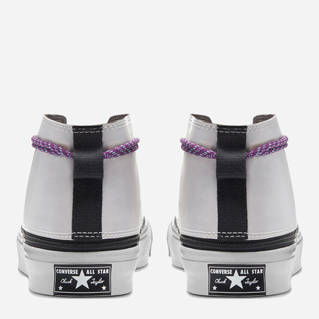 Converse Deck Star Mid Zip Off 170054C 37 (4.5) Kamienny/Brązowy (194432808355) - obraz 5