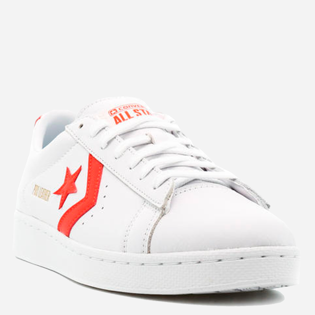 Чоловічі кеди низькі Converse Pro Leather 170756C 43 (9.5) White/Orange (194432895171) - зображення 2