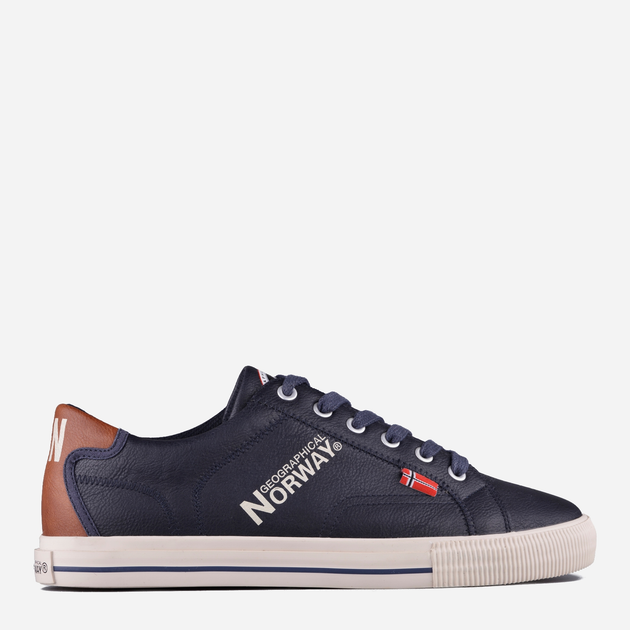 Чоловічі кеди низькі Geographical Norway GNM21101-12 43 Navy (8445377016667) - зображення 1