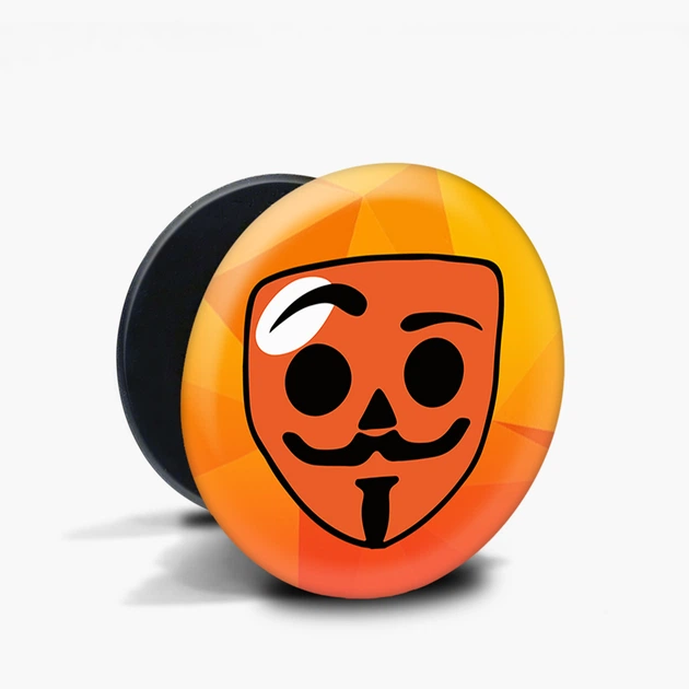 Попсокет (Popsockets) держатель для смартфона Бабл Квас (8754-3663-BK) Черный - изображение 5