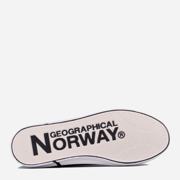 Чоловічі кеди низькі Geographical Norway GNM21107-01 40 Black (8445377017190) - зображення 5