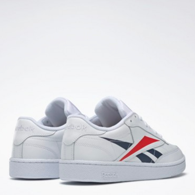 Жіночі кеди низькі Reebok Club C 85 MU EH0640 37.5 (6) 24 см White/Connavy Scarlet (4062053992998) - зображення 2