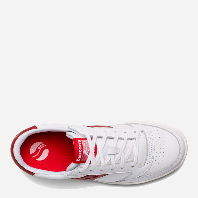 Чоловічі кеди низькі Saucony Jazz Court S70555-6 42 (8.5) 26.5 см White/Red (194917399613) - зображення 4