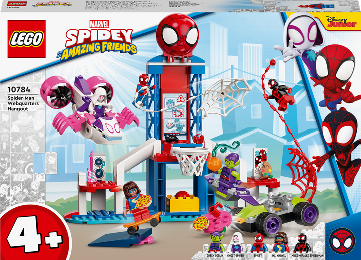 Zestaw klocków LEGO Super Heroes Marvel Impreza w siedzibie Spider-Mana 155 elementów (10784) - obraz 1