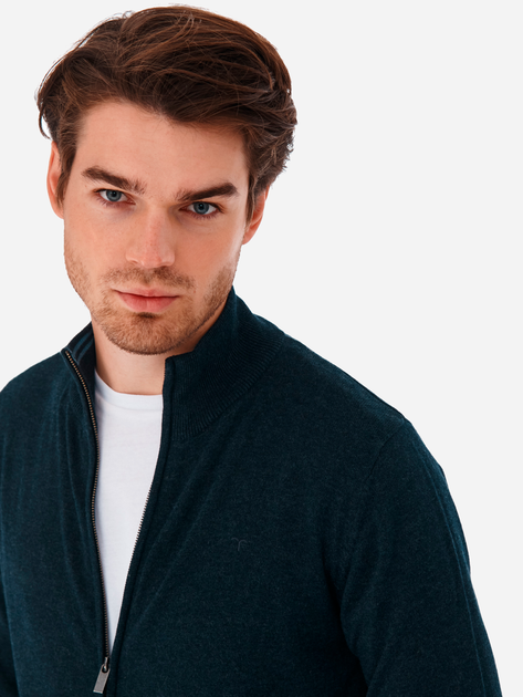 Sweter męski rozpinany z kieszeniami Tatuum Ricky T2118.616B-782 S Granatowy (5900380947948) - obraz 3