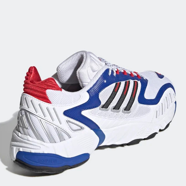 Buty sportowe męskie z siatką na platformie do kostki adidas Originals Torsion Trdc EG5269 39 25.5 cm Białe (4062052647165) - obraz 4