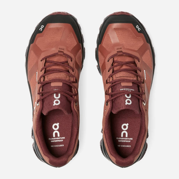 Buty do biegania w terenie damskie On Running Cloudventure Waterproof 22.99757 37 (4UK) 23 cm Brązowe (7630040562287) - obraz 3