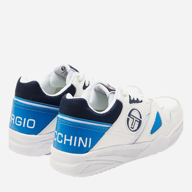 Tenisówki męskie materiałowe na platformie do kostki Sergio Tacchini STM912015-01 43 (US10) 28 cm Białe (8055747212584) - obraz 3