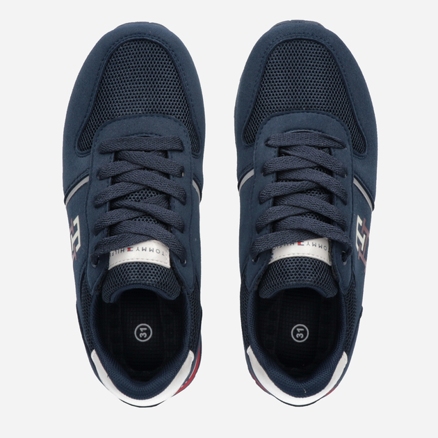 Buty sportowe chłopięce Tommy Hilfiger T3B9-32492-1450800- 39 Granatowe (8052578002278) - obraz 3