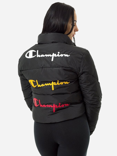 Kurtka Champion 112318-KK001 S Czarna (8056426579622) - obraz 2