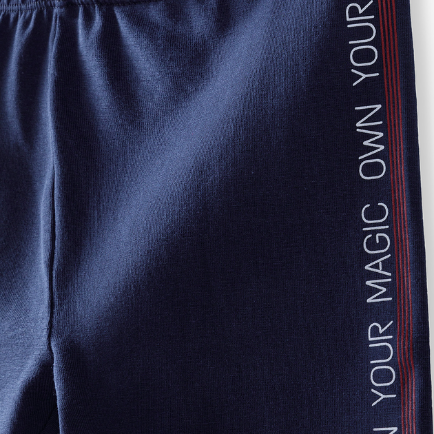 Legginsy 5.10.15 Mix And Match 4M4104 146 cm Granatowe (5901463213240) - obraz 3