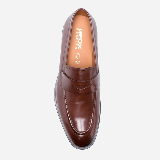 Loafersy męskie skórzane Geox U825LD/00043/C6027 42.5 (8058279131347) - obraz 5