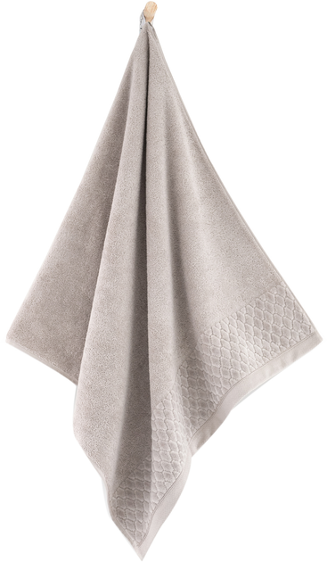 Ręcznik frotte Zwoltex Carlo AB 50x100 cm jasnoszary (5906378450063) - obraz 1