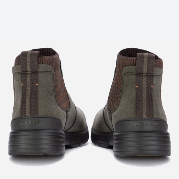 Sztyblety męskie Hey Dude 113311001 42 (9US) 27.8 cm Khaki (4894881143088) - obraz 3