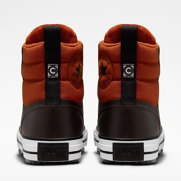 Чоловічі кеди високі Converse Chuck Taylor All Star Berkshire Boot A00721C 41 (8) Чорний/Темно-червоний (194433802352) - зображення 6