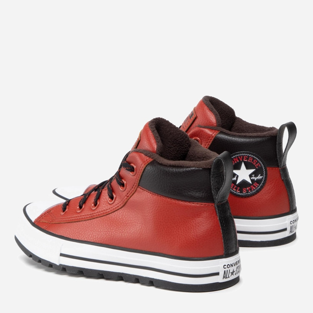 Чоловічі кеди високі Converse Chuck Taylor All Star Street Lugged A00718C 42 26.5 см Темно-червоні (194433725200) - зображення 3