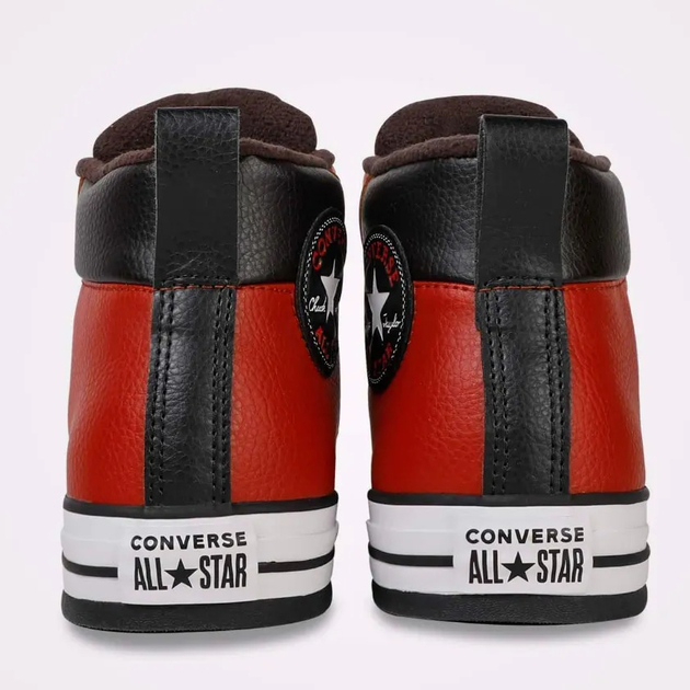 Чоловічі кеди високі Converse Chuck Taylor All Star Street Lugged A00718C 44.5 28.5 см Темно-червоні (194433725019) - зображення 9