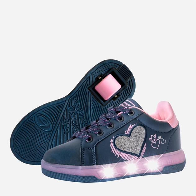 Роликові кросівки дитячі Breezy Rollers 2195690 29 Фіолетові (7000002527928) - зображення 1