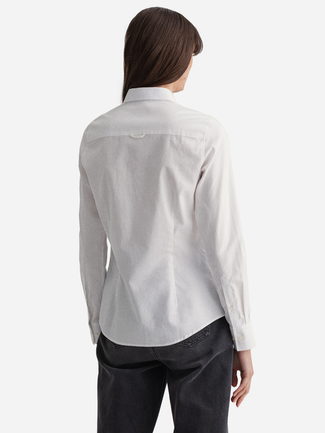 Koszula GANT Solid Stretch Broadcloth 4350022 38 Biały (7325702186566) - obraz 2
