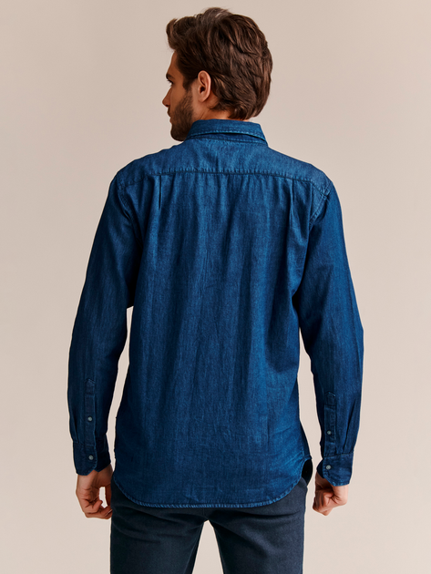 Koszula męska jeansowa Tatuum Charles 7 Classic T2016.579B-730 S Jasnoniebieska (5900380793255) - obraz 2