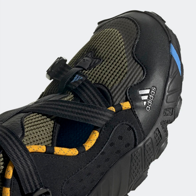 Сандалії adidas Originals Novaturbo H6100LT FW0989 39 (7) 25.5 см Core Чорні/Active Gold/Mesa (4062059359856) - зображення 7
