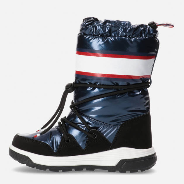 Śniegowce dziecięce dla dziewczynki Tommy Hilfiger T3A6-32436-1485800- 28 Niebieskie (8052578027585) - obraz 3