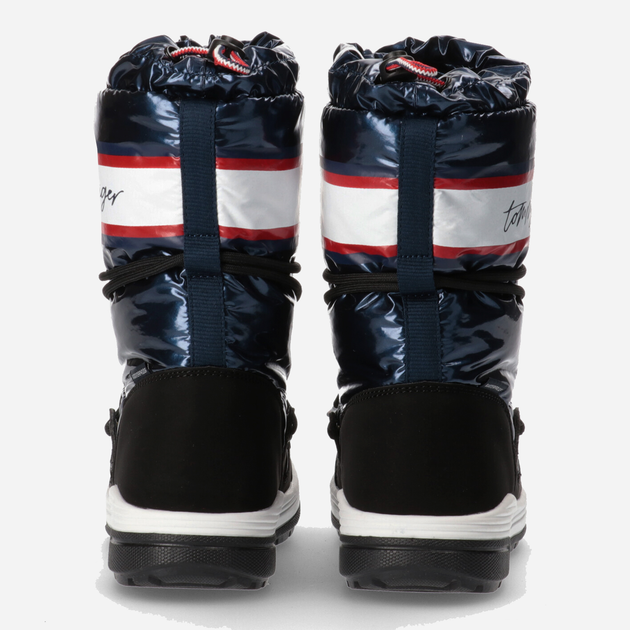 Дитячі чоботи-дутики для дівчинки Tommy Hilfiger T3A6-32436-1485800- 25 Сині (8052578027554) - зображення 5